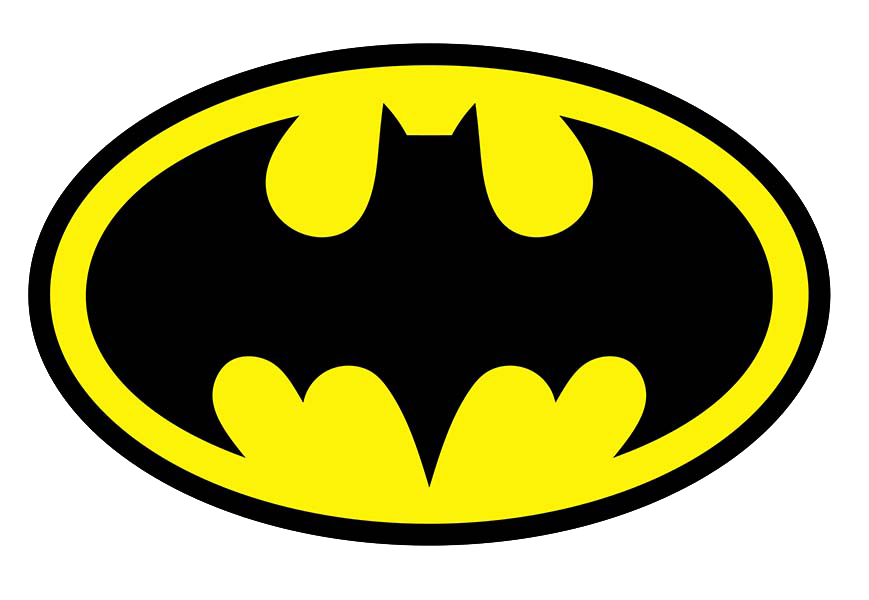 Diecut Vinyl BATMAN LOGO Decal Sticker Comic Dark Knight Colored