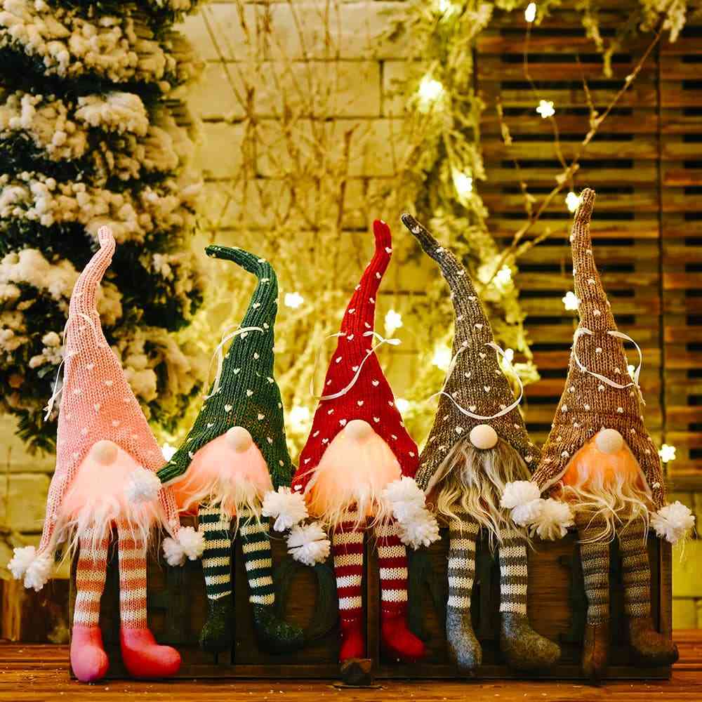 Light-Up Faceless Gnome, 1 Pc gnome home decor