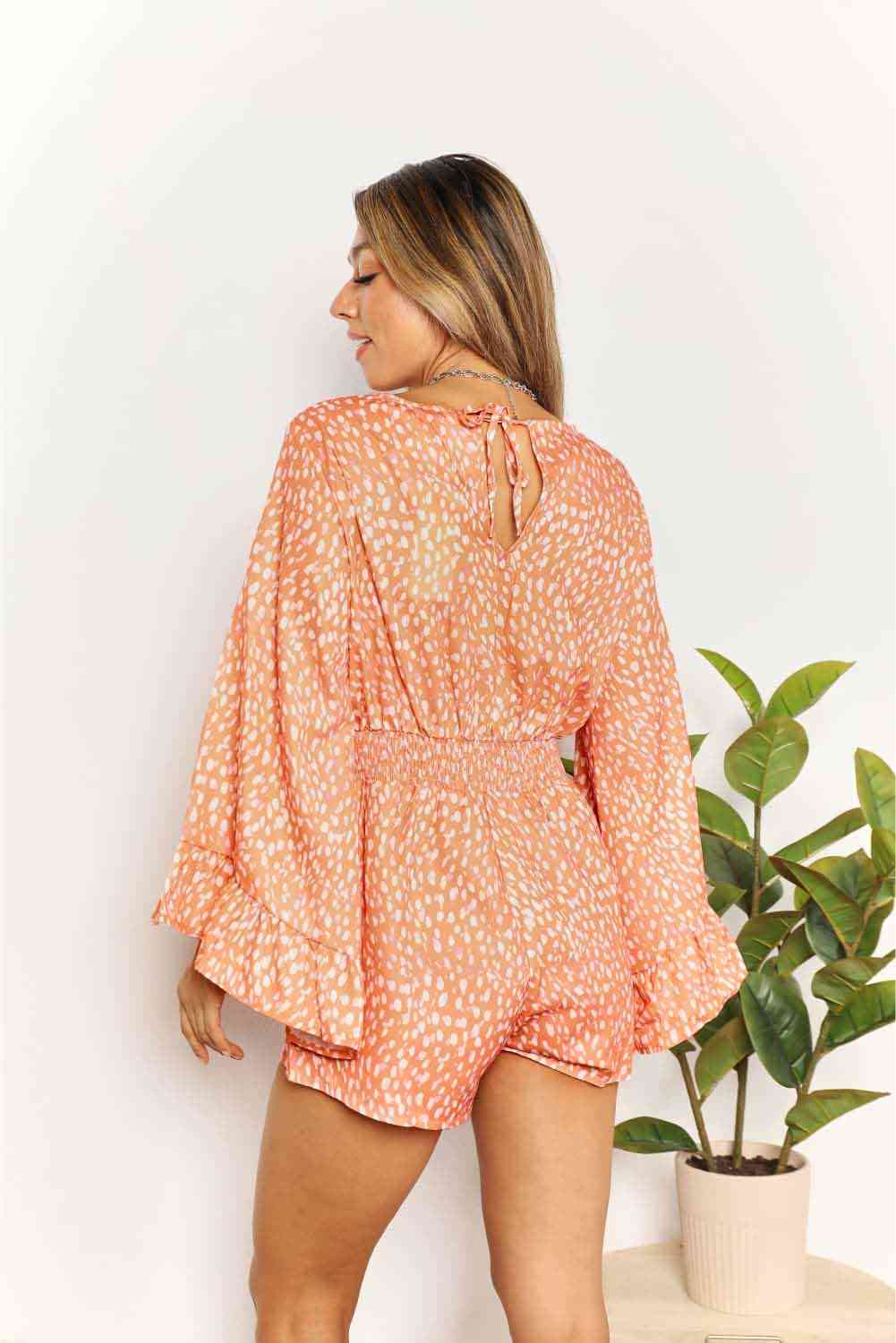 Botanical Romper Spring Outfit