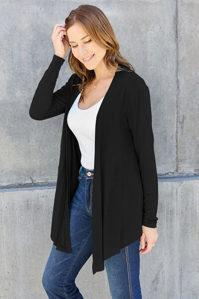 Full Size Long Sleeve Cardigan