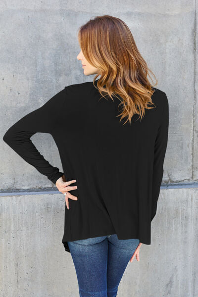 Full Size Long Sleeve Cardigan