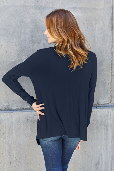 Full Size Long Sleeve Cardigan
