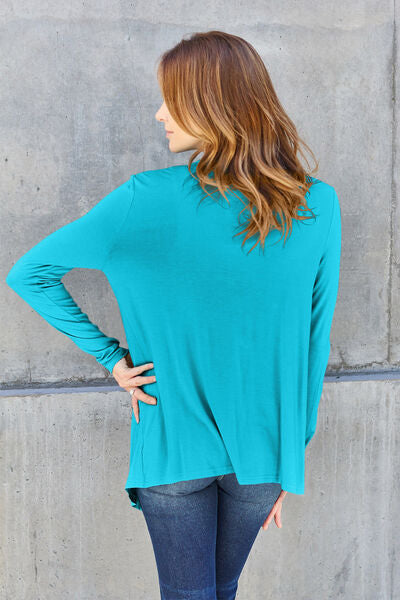 Full Size Long Sleeve Cardigan