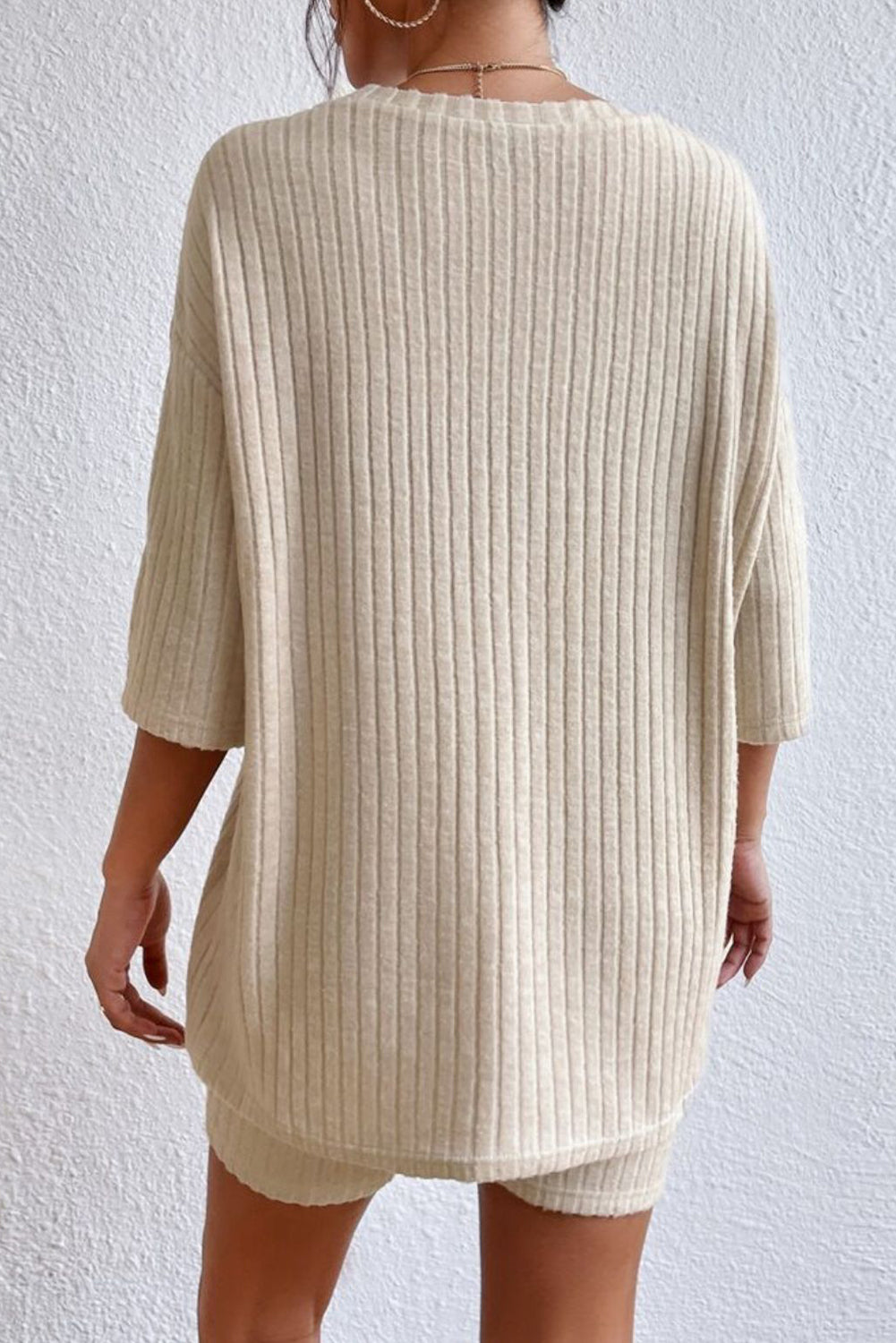 Womens Top and Shorts Lounge Set