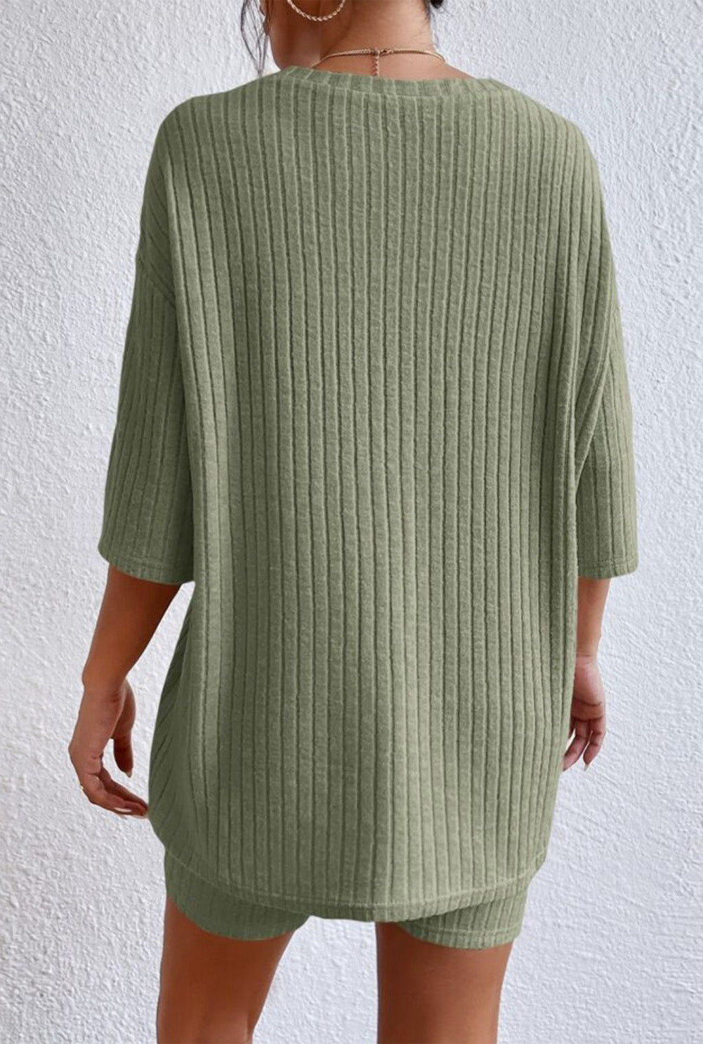 Womens Top and Shorts Lounge Set